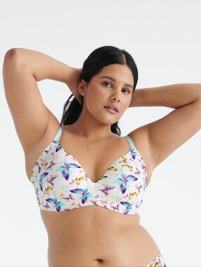 Betsey Johnson X Knix Wing Woman Bra In Flutter By